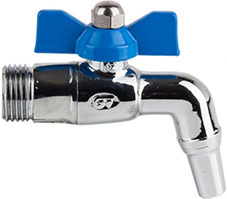 Grifo de Esfera Barril Palomilla 1/2''